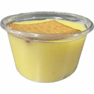Potje Vanille Pudding Petit Beurre Koekje 250ml