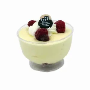 Feestelijk potje tiramisu framboos