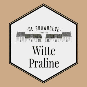Witte praline ijs