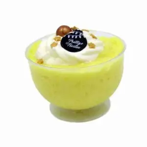 Feestelijk potje rijstpap saffraan